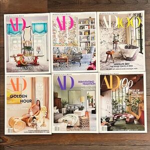Architectural Digest Magazine $6 Each!